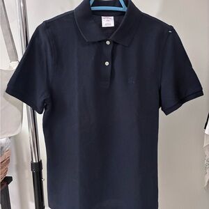 Brook Brothers Navy Polo Shirt - Classic Short Sleeve